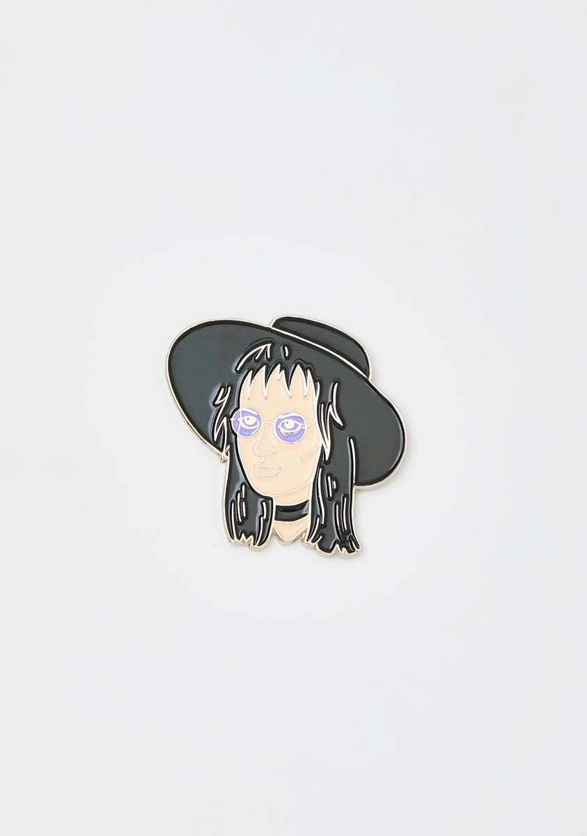 Femfetti Lydia Deetz Enamel Pin 4 Femfetti Lydia Deetz Enamel Pin - Image 2
