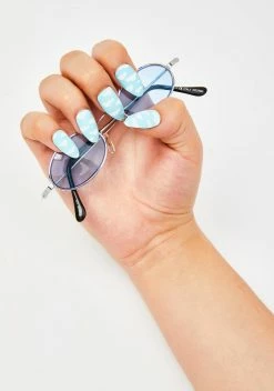 RAVE NAILZ Fluffy Cloud Acrylic Nails