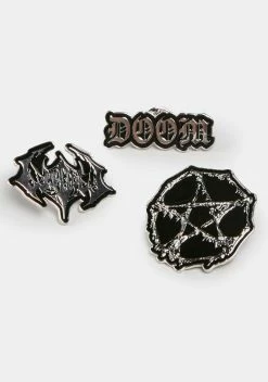 Widow Fog Of Goth Enamel Pin Set -T.U.K. Sales Store Lh0JApKHnuQ1jUgegdHqnvQ4d3iuX3GB 24