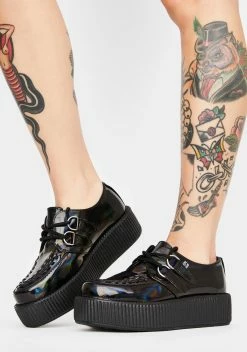 T.U.K. Black Prism Viva Mondo Creepers