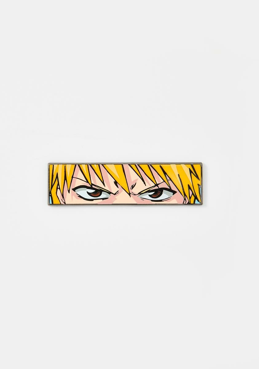 HYPLAND X Bleach Ichigo Eyes Pin 4 HYPLAND X Bleach Ichigo Eyes Pin - Image 2