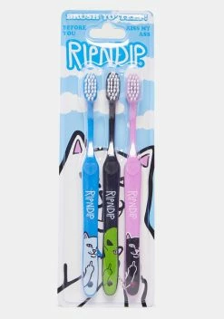Ripndip Character Toothbrush 3 Pack