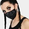 DEVIL FASHION Textured Face Mask