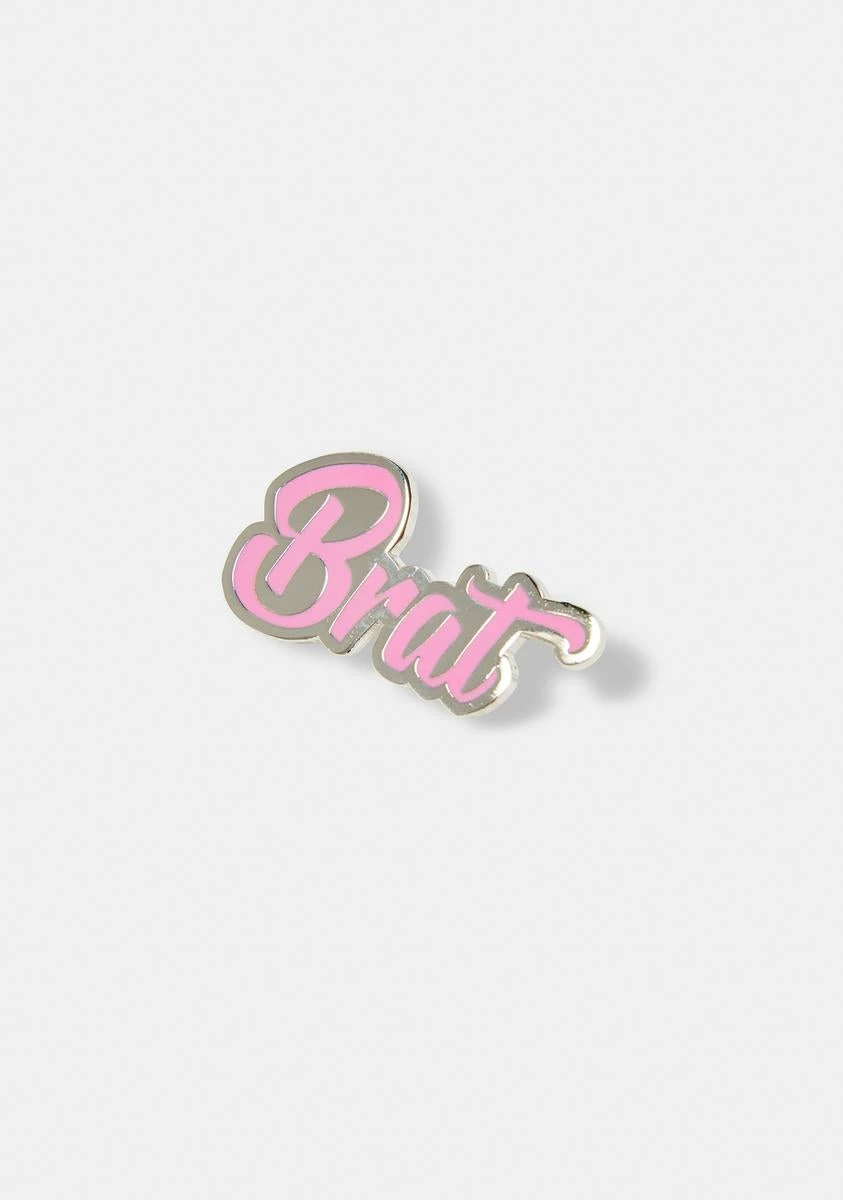 Geeky And Kinky Brat Enamel Pin 4 Geeky And Kinky Brat Enamel Pin - Image 2