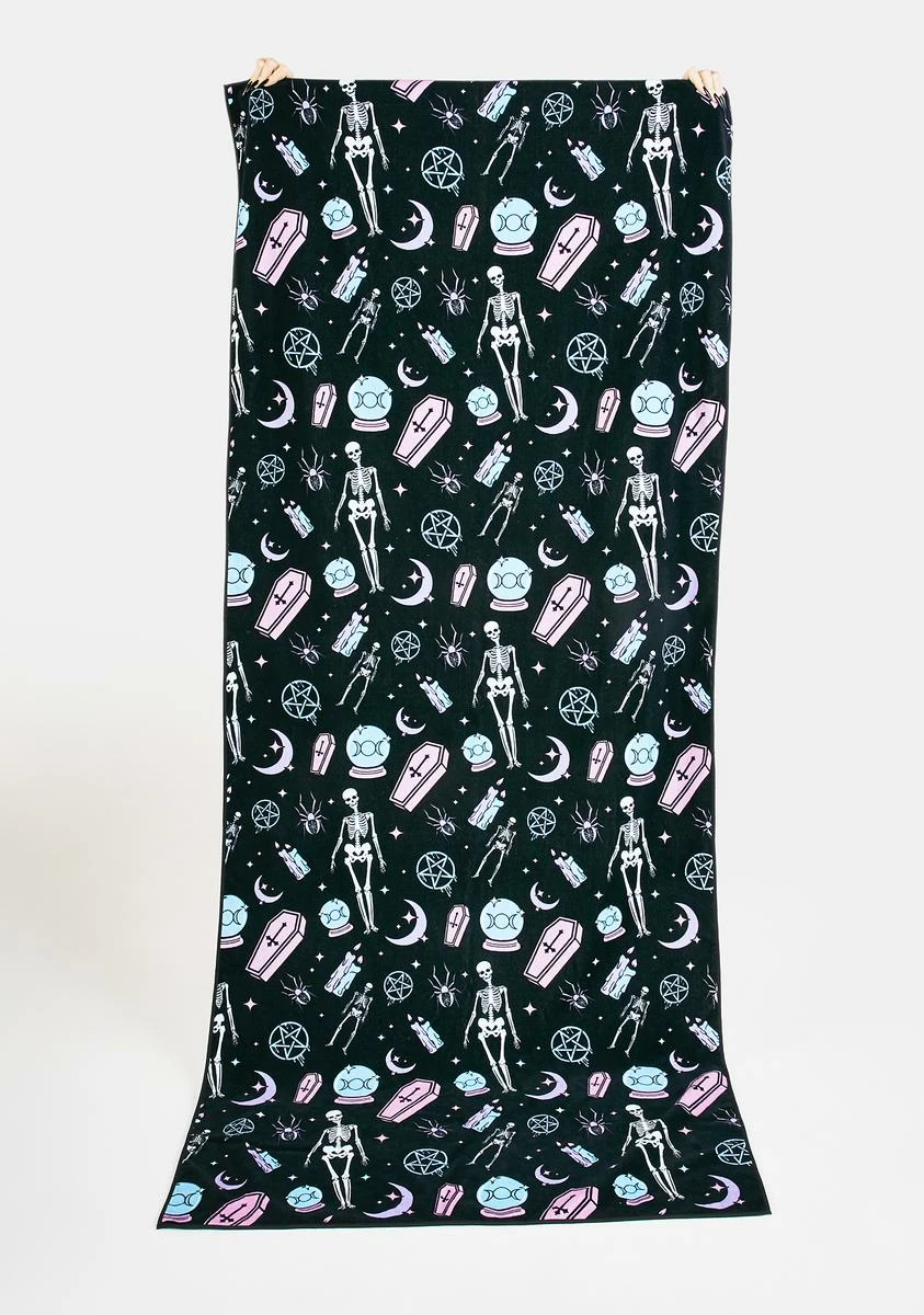 Dolls Home Candy Embrace The Darkness Beach Towel 4 Dolls Home Candy Embrace The Darkness Beach Towel - Image 2