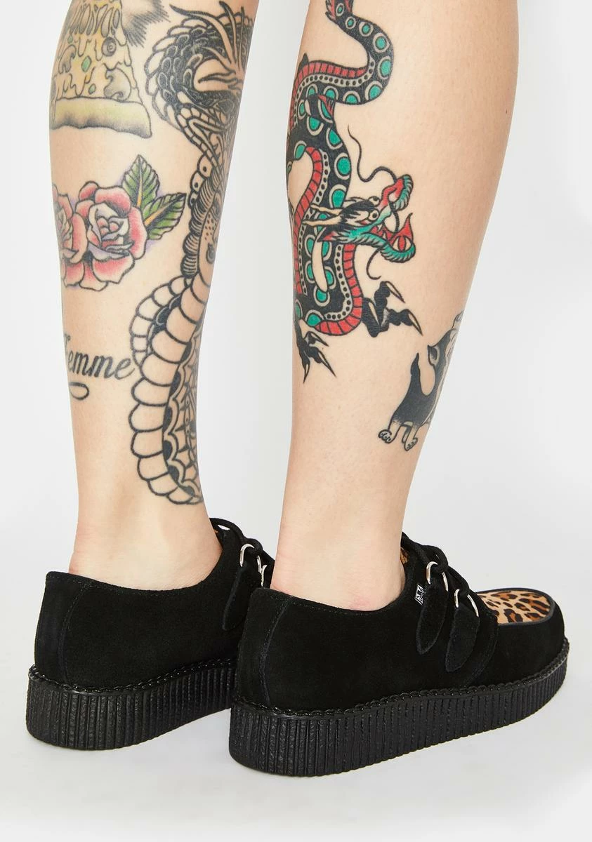 T.U.K. Leopard Viva II Low Creepers 6 T.U.K. Leopard Viva II Low Creepers - Image 4