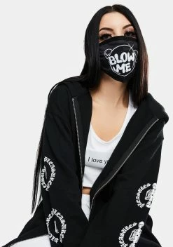 Too Fast Blow Me Bubbles Face Mask