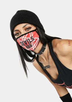 X_CIEL Satan's Cheerleader Face Mask