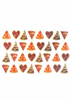 X_Trixxie Pizza Party Nail Decals