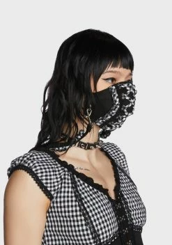 TRIPP NYC Black And White Solid Face Cover -T.U.K. Sales Store R2rqpklZ6cg5mOnnxZdiZuc6YyyTpaFM 24