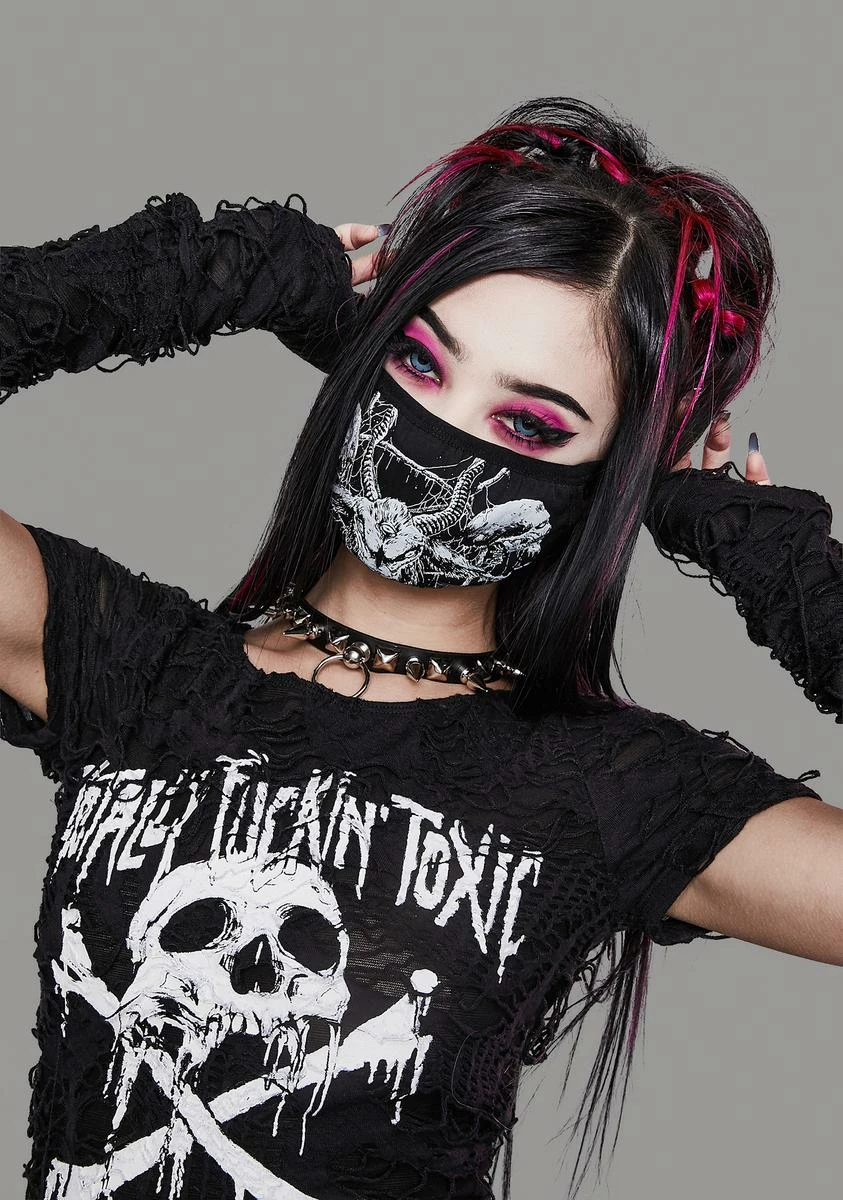 Widow Lord Of Darkness Face Mask 6 Widow Lord Of Darkness Face Mask - Image 4