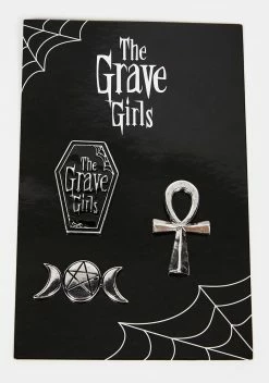 The Grave Girls Totally Charmed Enamel Pins -T.U.K. Sales Store SO8jbaIgnol5uhDRt8TllvqaVMKHdX27 24