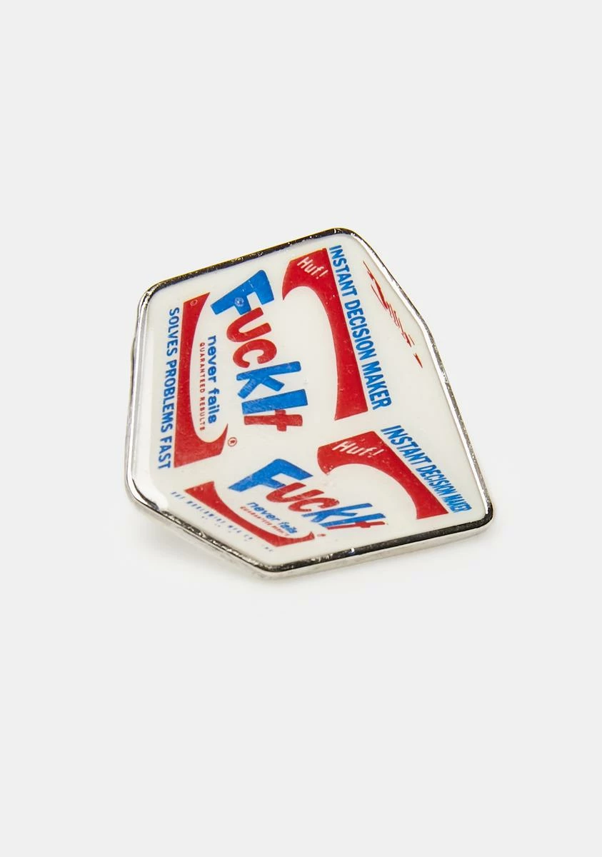 HUF Illo Box Enamel Pin 4 HUF Illo Box Enamel Pin - Image 2