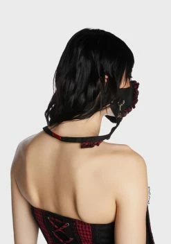 TRIPP NYC Red And Black Solid Face Cover 9 TRIPP NYC Red And Black Solid Face Cover -T.U.K. Sales Store Sewc8EOO0UzQ5DSZbkLo6MQxPwLszv6b 24