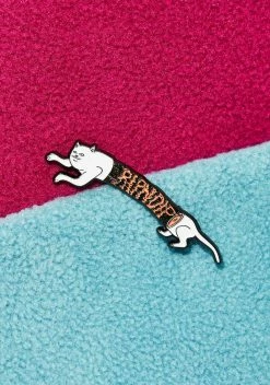 RIPNDIP Zipper Face Pin