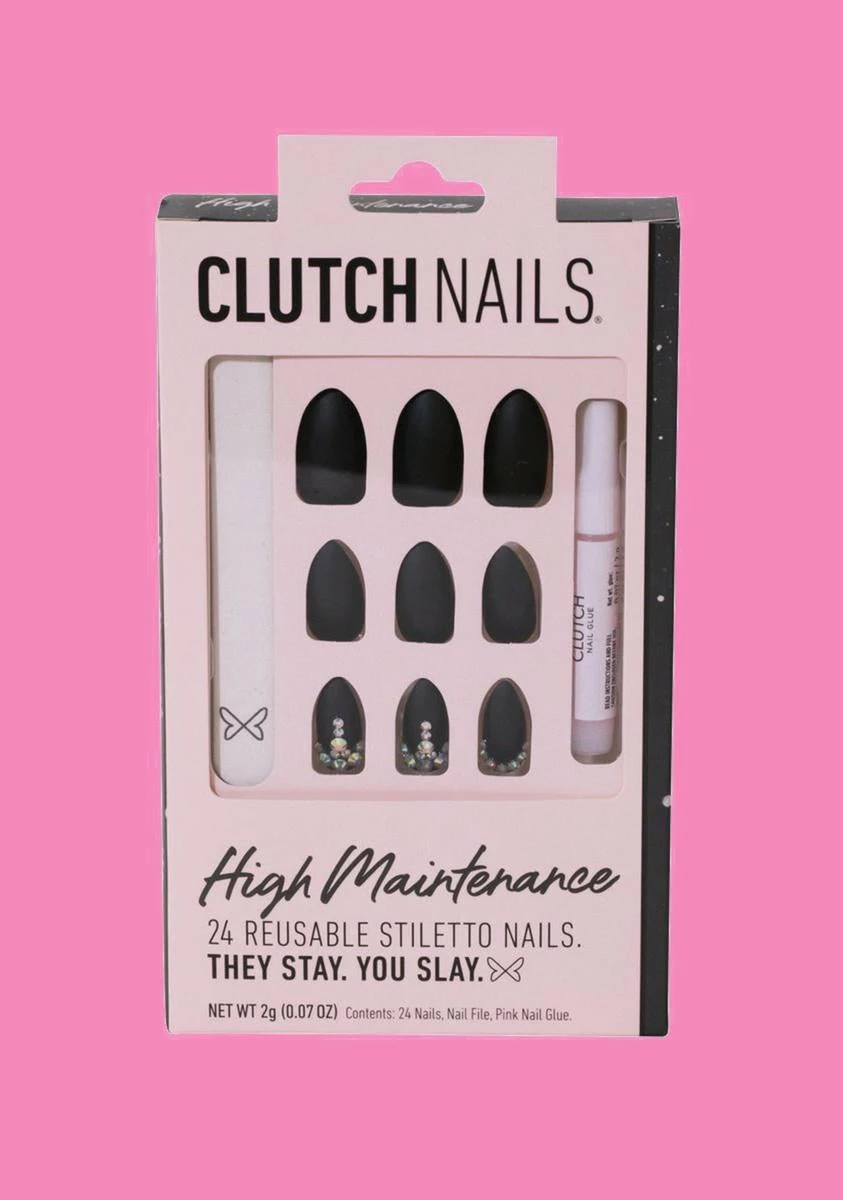 Clutch Nails High Maintenance Stiletto Press On Nails 4 Clutch Nails High Maintenance Stiletto Press On Nails - Image 2
