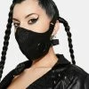 PUNK RAVE Black O-Ring Face Mask -T.U.K. Sales Store TF95vQpURm0xYhxrjrvDjnHzIaYfxJ0i 24