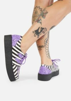 Strange Cvlt Striped Deetz Krypt Creepers -T.U.K. Sales Store UH0PTvoycdCp2L8i1afO8VjQwx7n6kZL 24