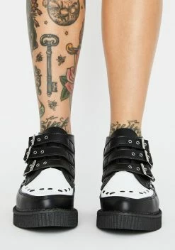 T.U.K. 3-Buckle Pointed Creeper Boots 8 T.U.K. 3-Buckle Pointed Creeper Boots -T.U.K. Sales Store UNVltF3lq1VjsHPYrrVpYcivC0BJSaki 24