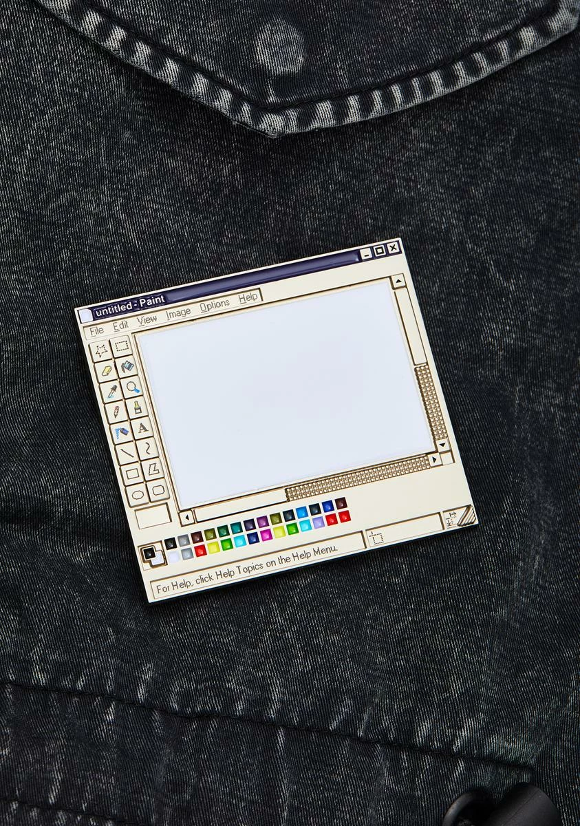 Studio Cult MS Paint Enamel Pin 3 Studio Cult MS Paint Enamel Pin