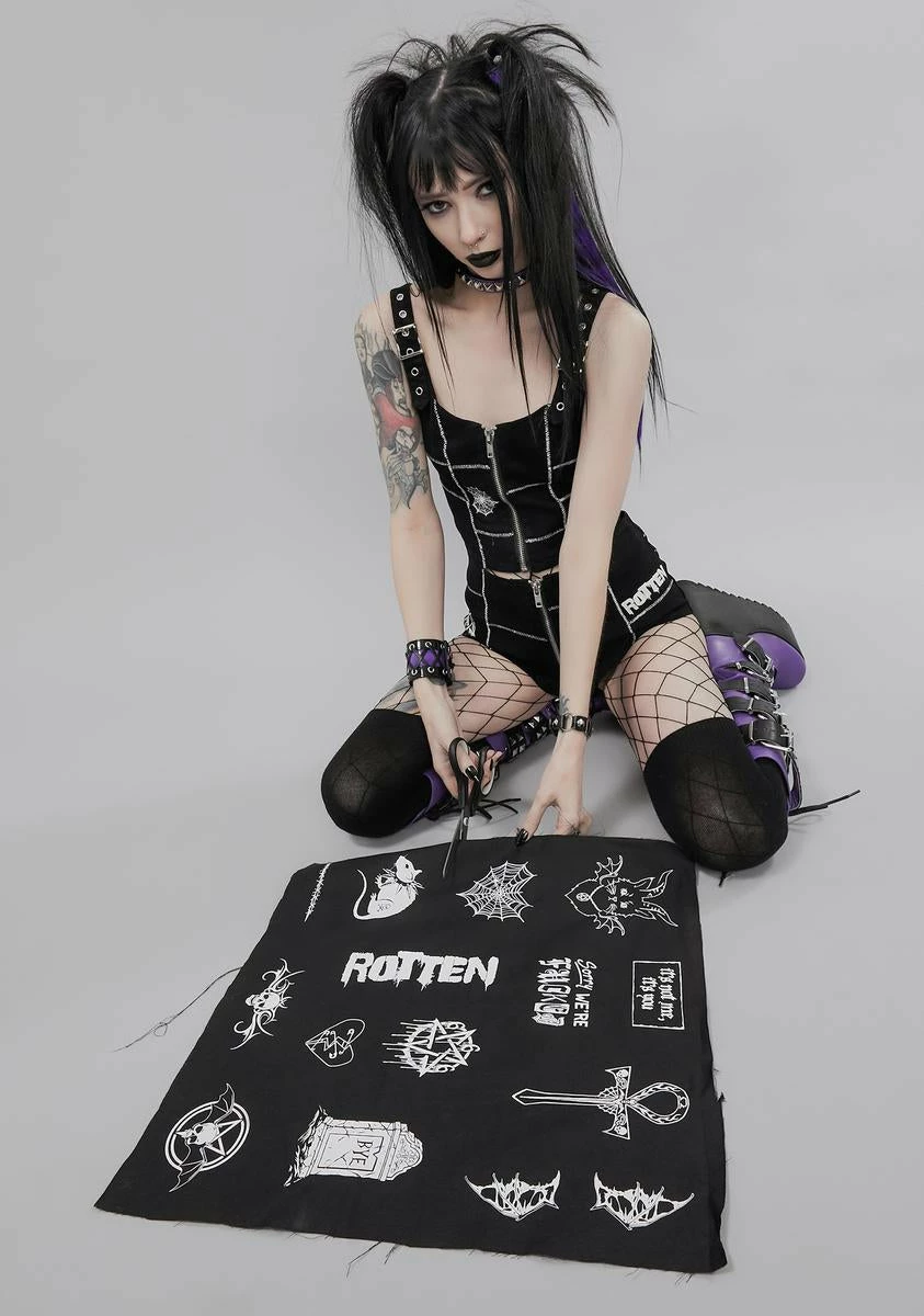 Widow Scene Queen Patch Set 4 Widow Scene Queen Patch Set - Image 2