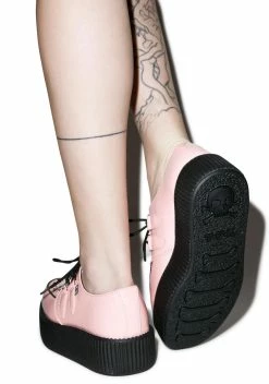 T.U.K. Peachy Pink Patent Viva Mondo Creepers 9 T.U.K. Peachy Pink Patent Viva Mondo Creepers -T.U.K. Sales Store VurTStf2QaZFoELcCoB8Cx5msN6shXjI 24
