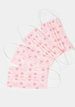 The Creme Shop Heart's Content Disposable Face Masks