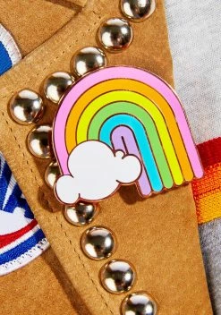 Big Bud Press Rainbow Enamel Pin
