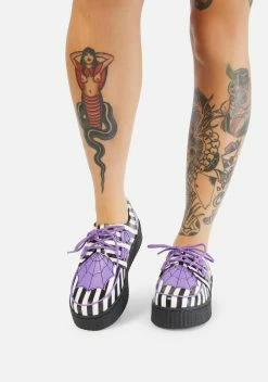 Strange Cvlt Striped Deetz Krypt Creepers -T.U.K. Sales Store XokqUgQzHhaAn7ohWQIeSxjhbgTOU3L3 24