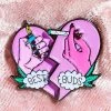 Sara M Lyons Best Buds Enamel Pin Set