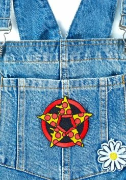 Sourpuss Clothing Pizza Pentagram Patch