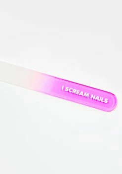 I SCREAM NAILS Sweet Glass Nail File -T.U.K. Sales Store ZRs9wyMn6NQ0gsDaOLYUty261yIl47h4 24