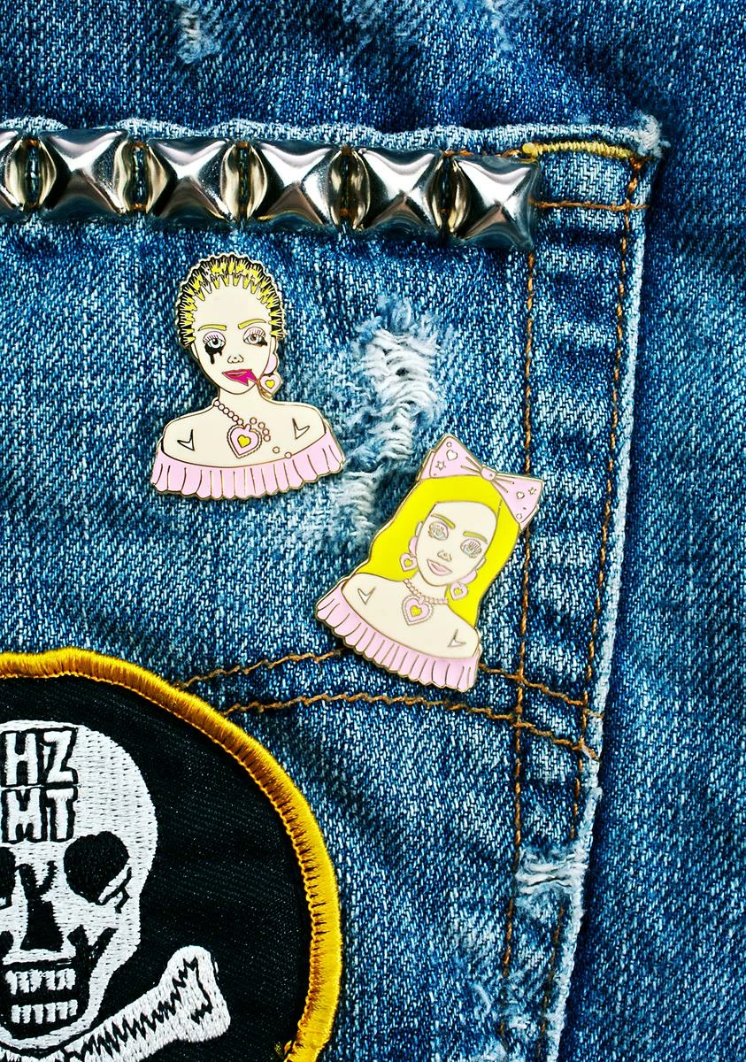 Eye Candy Designs Barbie Stylist Pin Set 3 Eye Candy Designs Barbie Stylist Pin Set