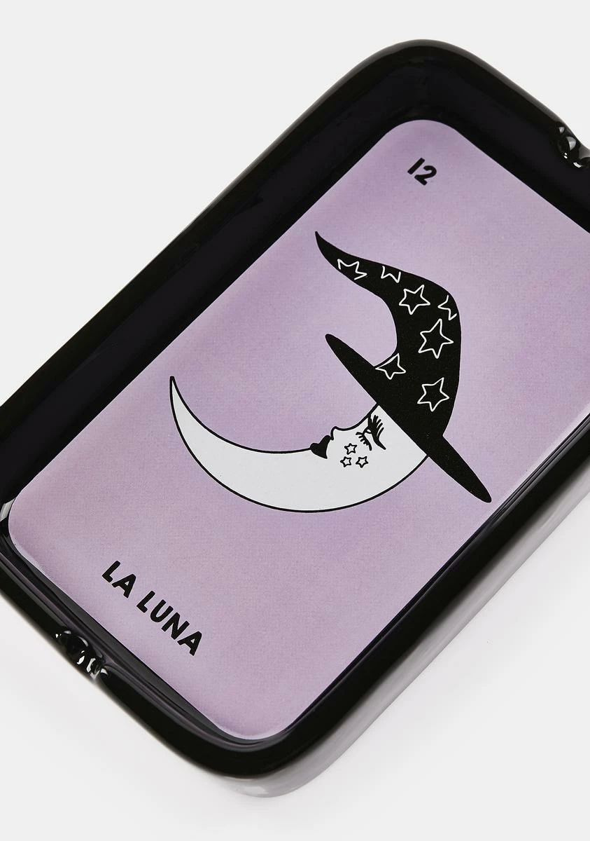 Valfre Spooky La Luna Ceramic Ash Tray 4 Valfre Spooky La Luna Ceramic Ash Tray - Image 2