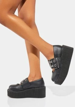 Demonia Creeper-230 Platform Mary Janes