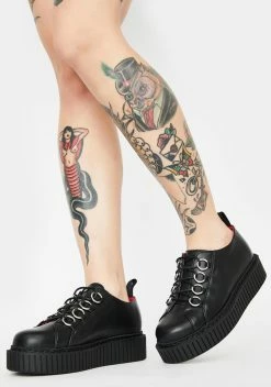 Lamoda Blackout Wreckless O-Ring Creepers