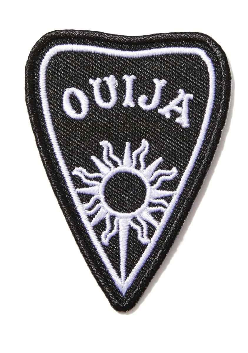 Witch Worldwide Ouija Planchette Iron-On Patch 4 Witch Worldwide Ouija Planchette Iron-On Patch - Image 2