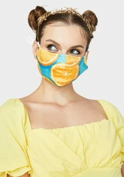 X_PTLHZ Orange You Healthy Face Mask