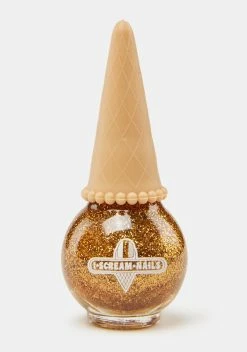I SCREAM NAILS Queen Bee Glitter Nail Polish
