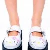 T.U.K. Hello Kitty Face White Mary Jane Creeper -T.U.K. Sales Store fHbeEfgB92TifpoLScw0u0unE5Izqo4Z 24