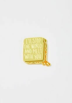 MALA Grilled Cheese Melt With You Enamel Pin -T.U.K. Sales Store guOmcupUZM16ilEG01amYXRoNGg9f42M 24