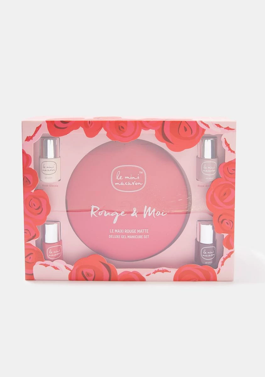 Le Mini Macaron Le Maxi Rouge & Moi Deluxe Gel Manicure Set 7 Le Mini Macaron Le Maxi Rouge & Moi Deluxe Gel Manicure Set - Image 5