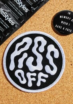 KILLSTAR Piss Off Embroidered Patch -T.U.K. Sales Store hjIHulZLv0EaGLGqRIyYDgUlnW9jcIFJ 24