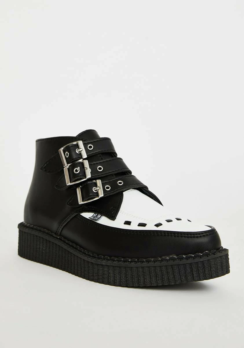 T.U.K. 3-Buckle Pointed Creeper Boots 4 T.U.K. 3-Buckle Pointed Creeper Boots - Image 2