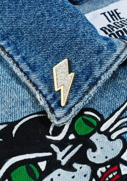 Skinnydip Lightning Bolt Pin