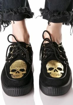 T.U.K. Suede Viva Skull Creepers 9 T.U.K. Suede Viva Skull Creepers -T.U.K. Sales Store i7wJWjvVKjscBH5CRyI0gHkdWRh4WqEO 24