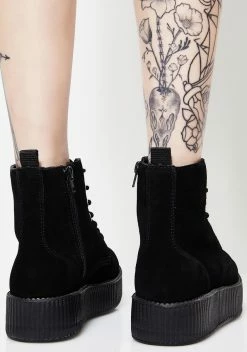 T.U.K. Suede 7 Eye Mondo Creeper Boots -T.U.K. Sales Store jM541YZKpqvWEfMAQShIk5kWsO8XtBBw 24