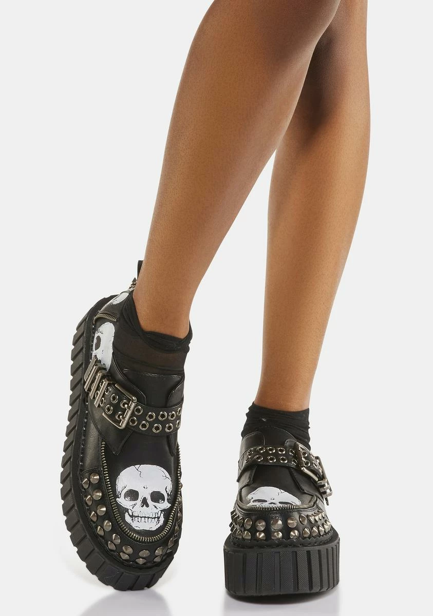 Lamoda Reincarnation Studded Creepers 4 Lamoda Reincarnation Studded Creepers - Image 2
