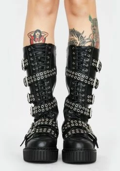 Current Mood Defined Attitude Buckle Creepers -T.U.K. Sales Store k1JIfMM1uGdols0bzGKtDLJaEI6qWk09 24