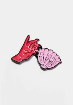 ECTOGASM It's Tea Time Pin